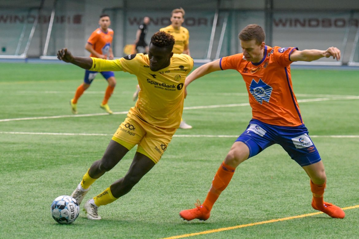 Prøvespiller Boniface hjalp Glimt til seier.