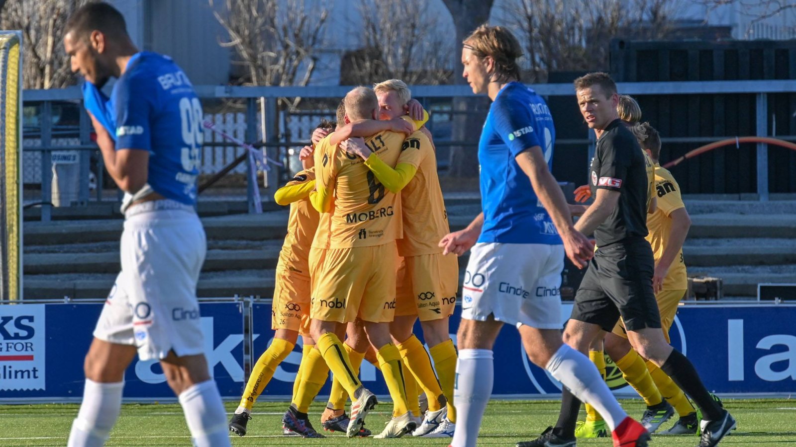 Det ble seier da Bodø/Glimt tok i mot Molde på hjemmebane. 