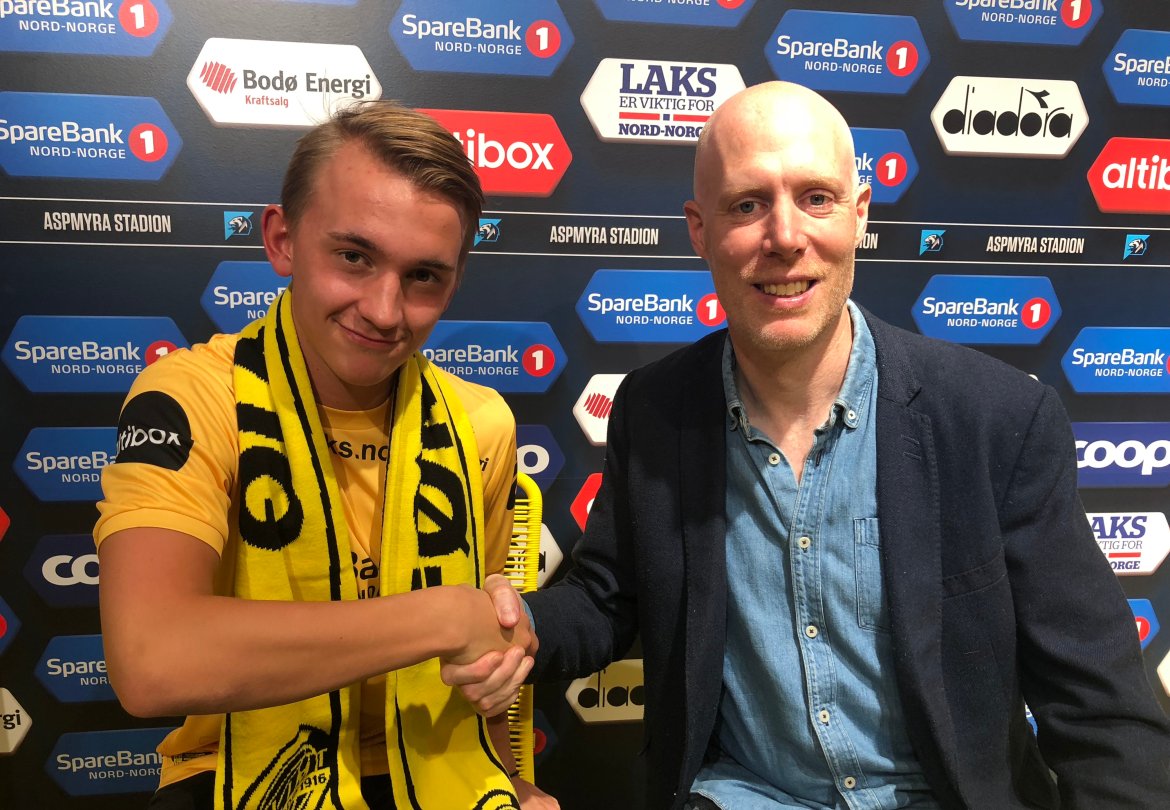 Tobias Johnsen og Gregg Broughton.