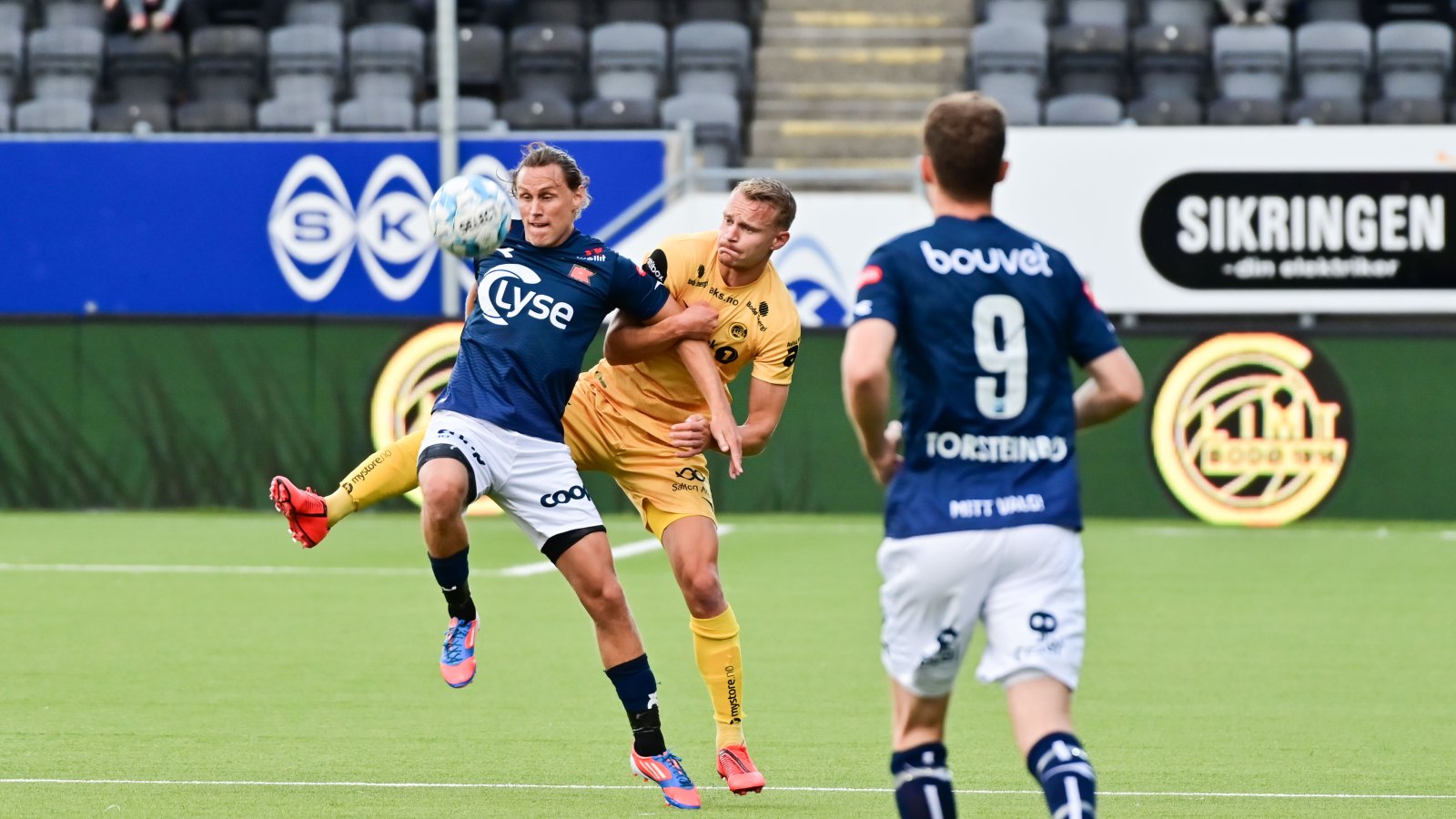 Kampen mot Viking hjemme 2019. Marius Lode.