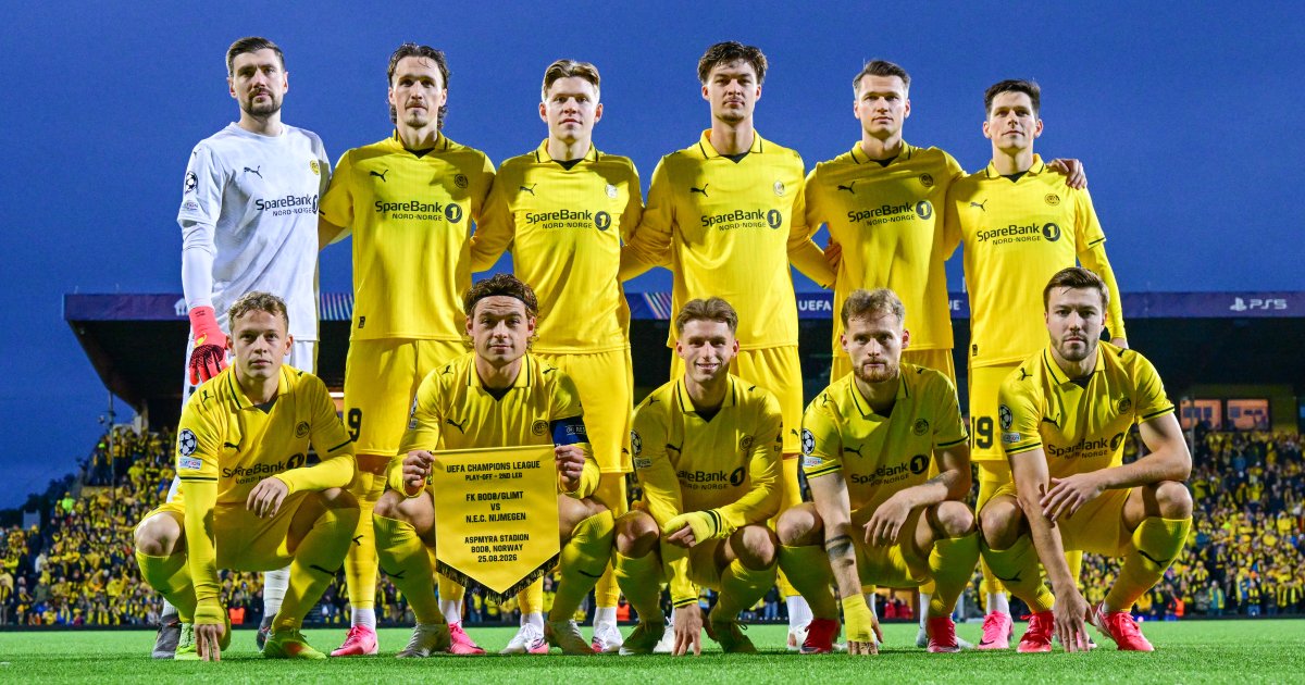 Bodø/Glimt Faces Brutal Champions League Start Against Bayern, Dortmund and Napoli