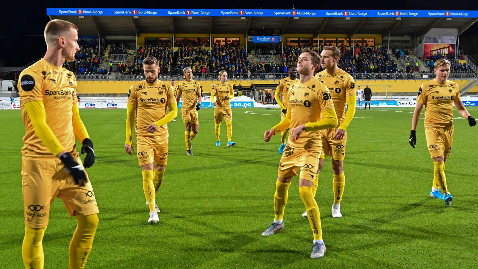 Bodø/Glimt A-lag. Kamp mot Haugesund hjemme. 