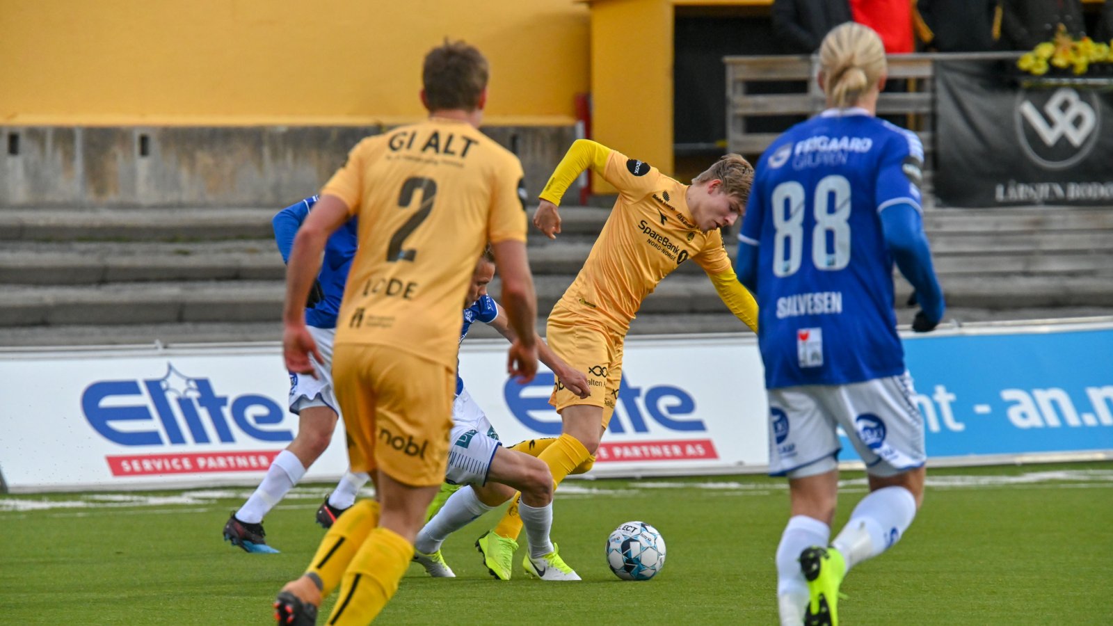 Jens Petter Hauge kom ut under andre omgang av kampen mot Sarpsborg 08.