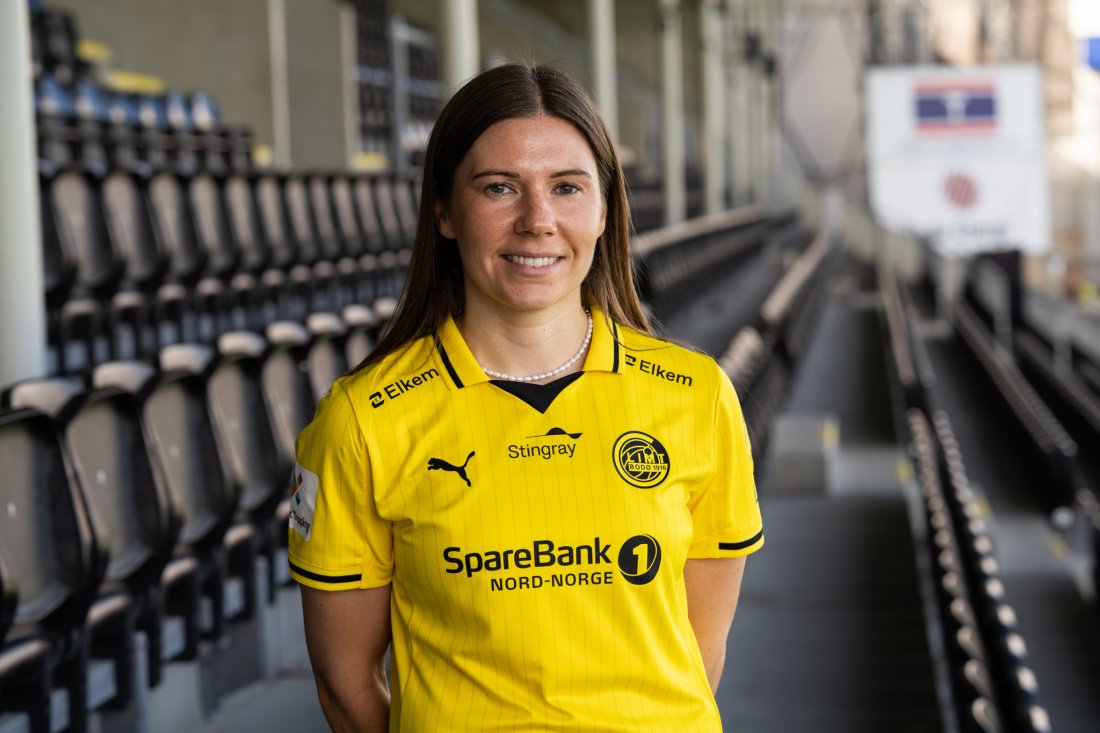 NYSIGNERING: Tanja Myrseth har et godt inntrykk av sin nye klubb.