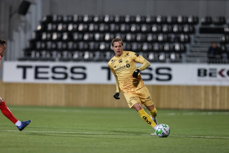 Anders Ågnes Konradsen gleder seg til å spille Eliteserien for Glimt igjen. Foto: Håkon Kjøllmoen