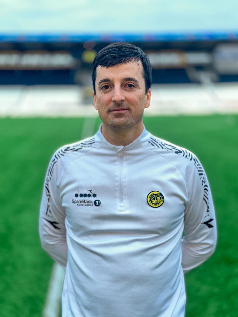 Ermir Strati, ny spillerutvikler i FK Bodø/Glimt kvinner.