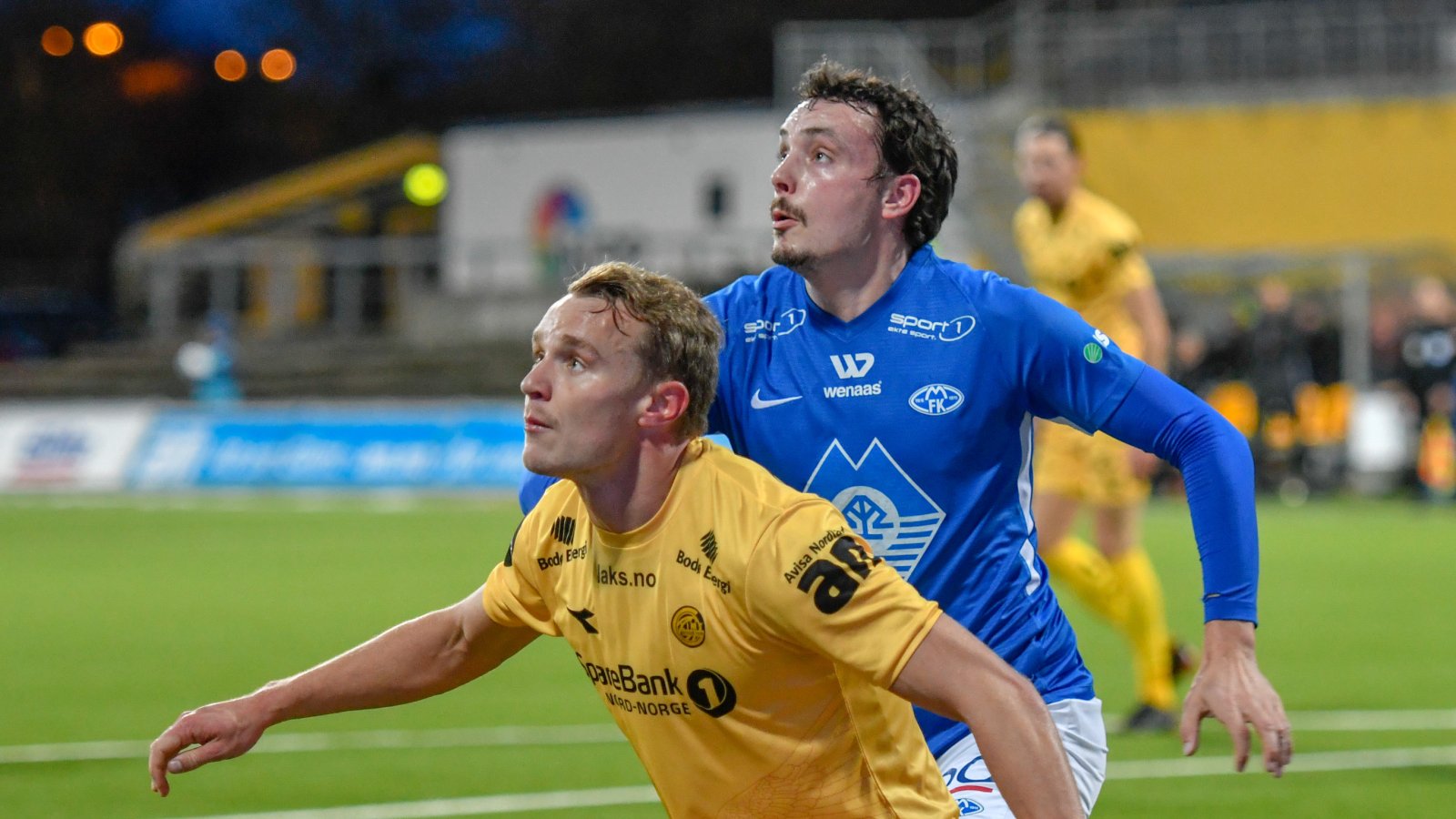 Marius Lode under hjemmekampen mot Molde.