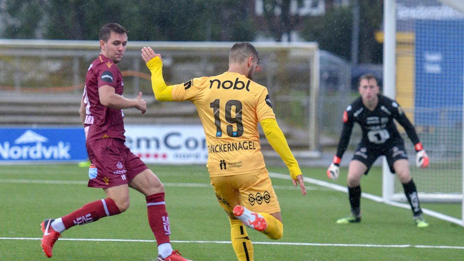 Philip Zinckernagel satt det første målet i kampen hjemme mot Kristiansund.