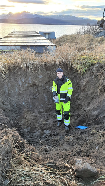 Vi følger prosjektene fra a til å. I et bærekraftperspektiv må vi også ned i grunnen for å gjøre miljøundersøkelser.