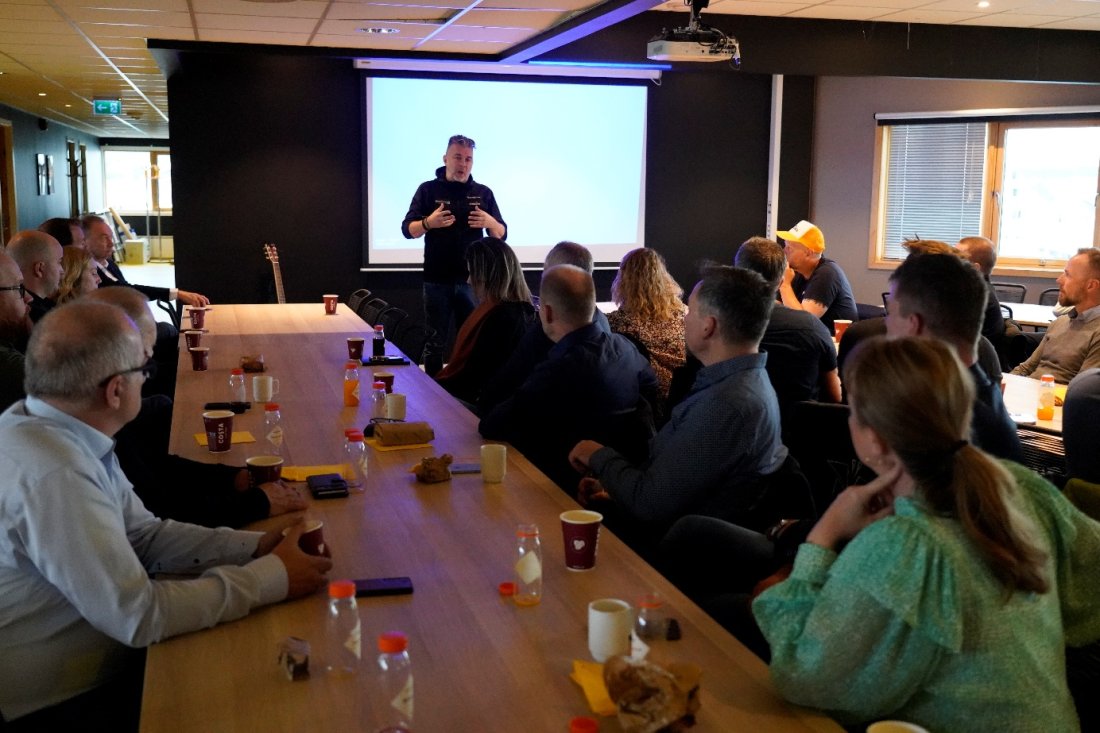 Daglig Leder i Bodø/Glimt, Frode Thomassen, holdt et innlegg om klubben under VINN-treffet og under workshopen senere på dagen!